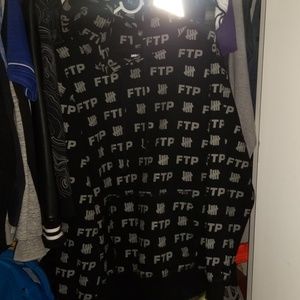ftp x undefeated all over hoodie